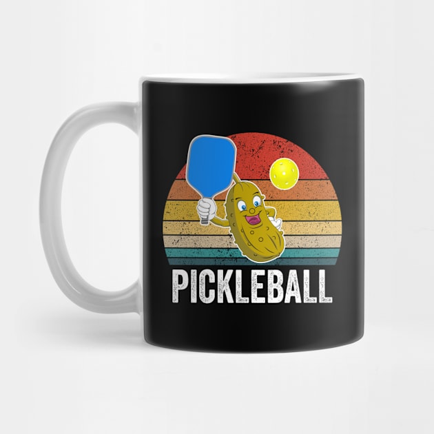 Pickleball - Pickleball Retro by Kudostees